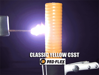 CSST HIGH VOLTAGE ARCING
