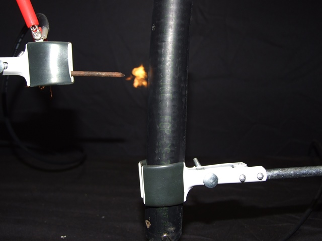 OMEGAFLEX CSST CONDUCTIVE POLYMER JACKET BURN